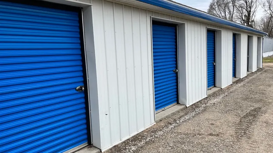 Drive-up storage units at My Storage Clare on Helen St